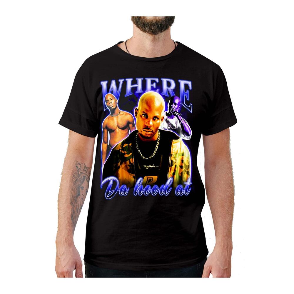 Where Da Hood At Style Tshirt